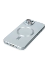 BFS  iPhone 14 Plus Kılıf Moshi Lens Magneticsafe Silikon - Sierra Blue