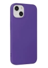 BFS  iPhone 14 Plus Kılıf Nano içi Kadife Silikon - Mor