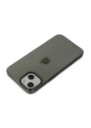 BFS  iPhone 14 Plus Kılıf Pc Sert Şeffaf Kapak - Siyah