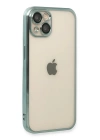 BFS  iPhone 14 Plus Kılıf Razer Lensli Silikon - Yeşil