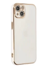 BFS  iPhone 14 Plus Kılıf Volet Silikon - Beyaz