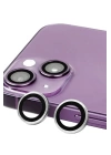 BFS  iPhone 14 Plus Raze Metal Kamera Lens - Gümüş