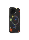 BFS  iPhone 14 Pro Colorful Magsafe Kapak - Siyah