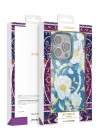BFS  iPhone 14 Pro Flower Series Magsafe Kapak - Gri