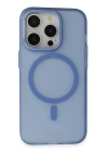 BFS  iPhone 14 Pro Frost Standlı Magsafe Kapak - Sierra Blue