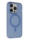 BFS  iPhone 14 Pro Frost Standlı Magsafe Kapak - Sierra Blue