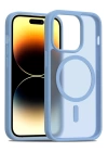 BFS  iPhone 14 Pro Jota Magsafe Kapak - Açık Mavi