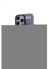 BFS iPhone 14 Pro Kılıf Apollo Magneticsafe Desenli Kapak - Apollo Mor - 3