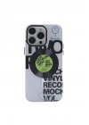 BFS iPhone 14 Pro Kılıf Apollo Magneticsafe Desenli Kapak - Apollo Şeffaf - 5