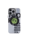BFS  iPhone 14 Pro Kılıf Apollo Magneticsafe Desenli Kapak - Apollo Şeffaf - 5