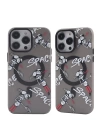 BFS  iPhone 14 Pro Kılıf Apollo Magneticsafe Desenli Kapak - Apollo Siyah - 3