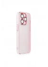 BFS iPhone 14 Pro Kılıf Armada Lensli Kapak - Rose Gold