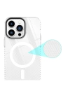 BFS  iPhone 14 Pro Kılıf Beta Magneticsafe Silikon - Şeffaf