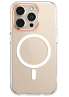 BFS  iPhone 14 Pro Kılıf Blueo Anti Drop Magsafe Kapak - Turuncu