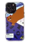 BFS  iPhone 14 Pro Kılıf Cat Desenli Kapak - Cat - 4