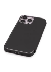 BFS  iPhone 14 Pro Kılıf Dolpin Kapaklı - Siyah