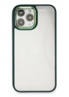 BFS  iPhone 14 Pro Kılıf Dora Kapak - Haki Yeşil