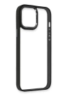 BFS  iPhone 14 Pro Kılıf Dora Kapak - Siyah