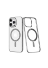 BFS  iPhone 14 Pro Kılıf Element Magneticsafe Sert Kapak - Gümüş