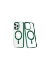 BFS  iPhone 14 Pro Kılıf Element Magneticsafe Sert Kapak - Köknar Yeşili