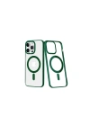 BFS  iPhone 14 Pro Kılıf Element Magneticsafe Sert Kapak - Köknar Yeşili