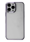 BFS  iPhone 14 Pro Kılıf Element Silikon - Mor