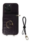 BFS  iPhone 14 Pro Kılıf Ermes Kapak - Derin Mor