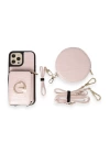 BFS  iPhone 14 Pro Kılıf Ermes Kapak - Pembe