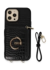BFS  iPhone 14 Pro Kılıf Ermes Kapak - Siyah
