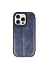 BFS  iPhone 14 Pro Kılıf Flip Cover - Lacivert