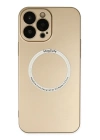 BFS  iPhone 14 Pro Kılıf Jack Magneticsafe Lens Silikon - Gold