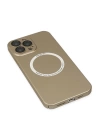 BFS  iPhone 14 Pro Kılıf Jack Magneticsafe Lens Silikon - Gold