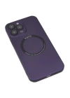 BFS  iPhone 14 Pro Kılıf Jack Magneticsafe Lens Silikon - Mor