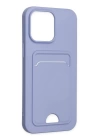BFS  iPhone 14 Pro Kılıf Kelvin Kartvizitli Silikon - Lila