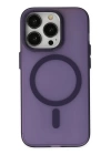 BFS  iPhone 14 Pro Kılıf Lodos Magneticsafe Mat Kapak - Mor