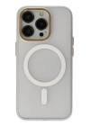 BFS  iPhone 14 Pro Kılıf Lodos Magneticsafe Mat Kapak - Şeffaf