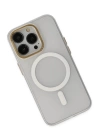 BFS  iPhone 14 Pro Kılıf Lodos Magneticsafe Mat Kapak - Şeffaf