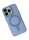 BFS  iPhone 14 Pro Kılıf Lodos Magneticsafe Mat Kapak - Sierra Blue