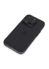 BFS  iPhone 14 Pro Kılıf Luko Lens Silikon - Siyah