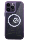 BFS  iPhone 14 Pro Kılıf Magic Magneticsafe Silikon - Derin Mor
