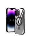 BFS  iPhone 14 Pro Kılıf  Magneticsafe Standlı Kapak - Siyah