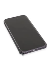 BFS  iPhone 14 Pro Kılıf Metal Bumper Magneticsafe Kapak - Derin Mor