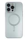 BFS  iPhone 14 Pro Kılıf Moshi Lens Magneticsafe Silikon - Sierra Blue