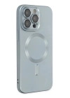 BFS  iPhone 14 Pro Kılıf Moshi Lens Magneticsafe Silikon - Sierra Blue