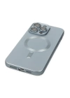 BFS  iPhone 14 Pro Kılıf Moshi Lens Magneticsafe Silikon - Sierra Blue