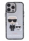 BFS  iPhone 14 Pro Kılıf Prada Desenli Kapak - Prada Şeffaf - 1