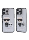 BFS iPhone 14 Pro Kılıf Prada Desenli Kapak - Prada Şeffaf - 1
