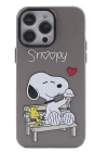 BFS  iPhone 14 Pro Kılıf Prada Desenli Kapak - Prada Siyah - 2