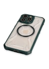 BFS  iPhone 14 Pro Kılıf Prag Magneticsafe Kapak - Koyu Yeşil