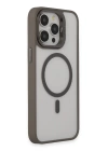 BFS  iPhone 14 Pro Kılıf Roblox Lens Magsafe Standlı Kapak - Titan Gri
